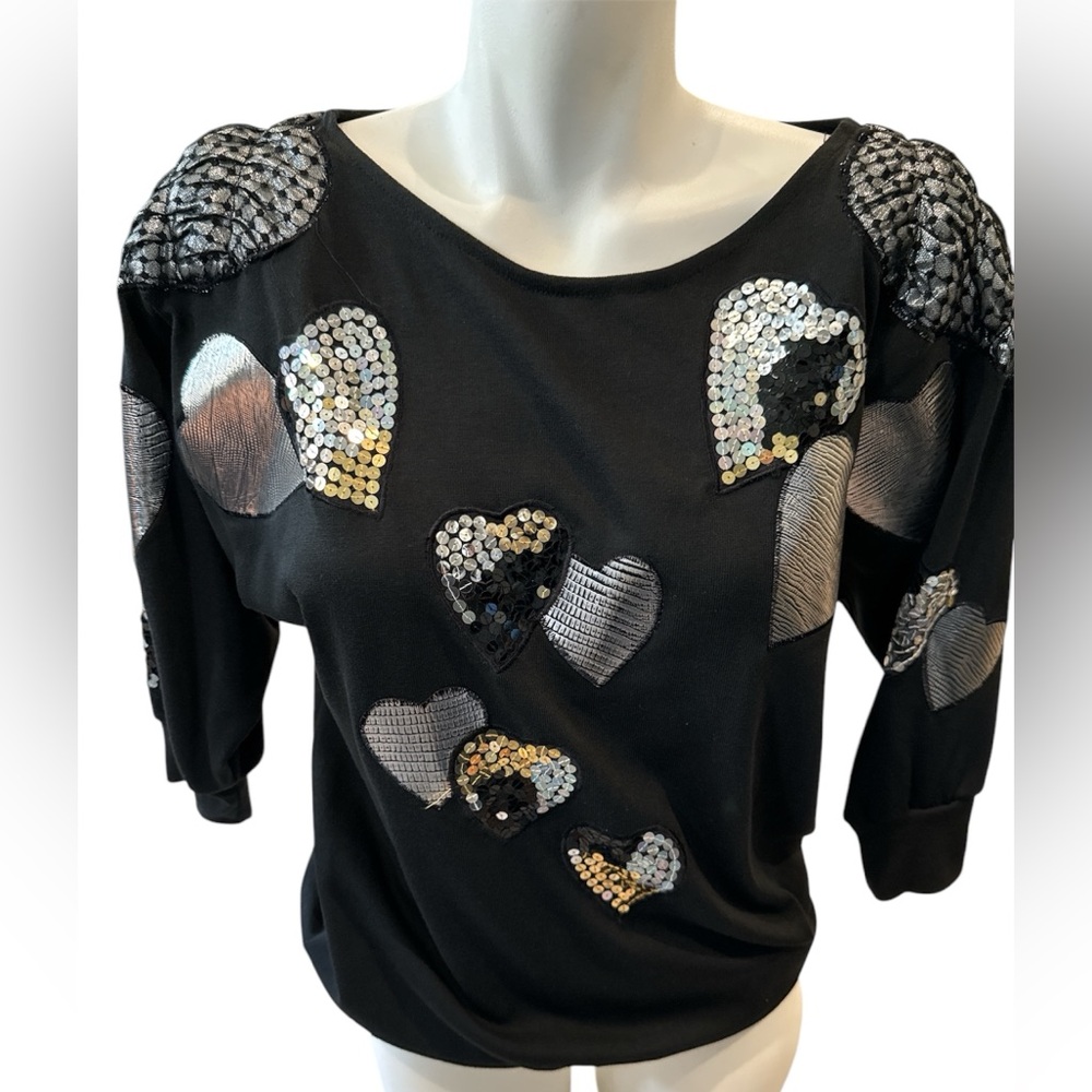 Bonnie and Bill‎ By Holly Sequin blouse